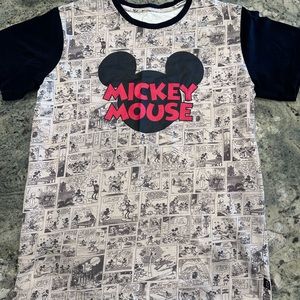 Rags to raches Mickey Mouse newsletter women’s Tee